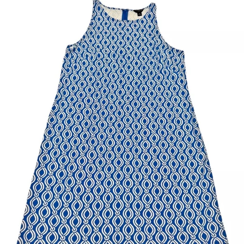 NEW ANN TAYLOR Printed Tank Shift Dress size Petite S
